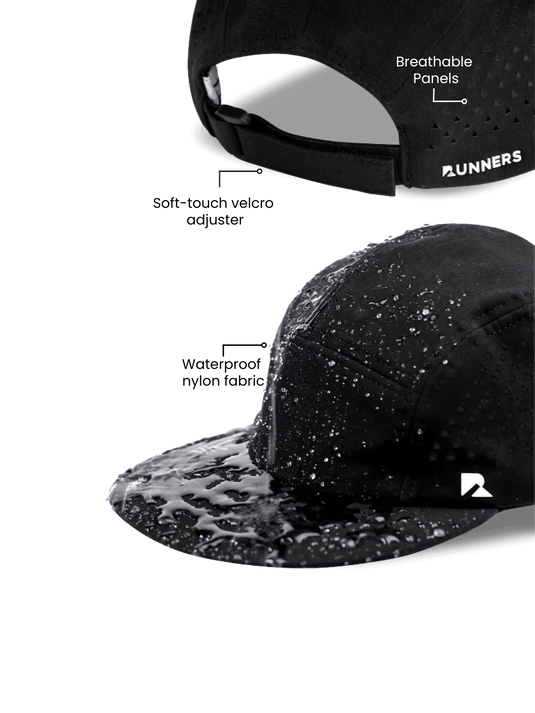 Runner's Athletics - Blackout Flat Bill Hat