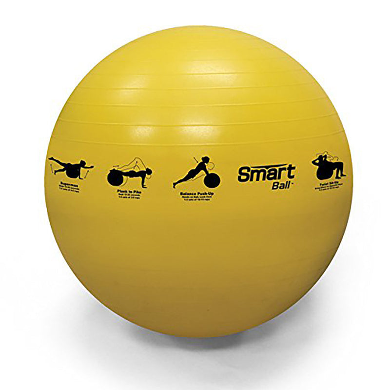Load image into Gallery viewer, Prism Fitness 55cm Smart Self-Guided Stability Exercise Medicine Ball, Yellow
