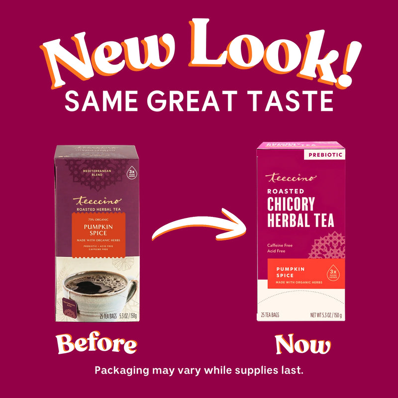 Load image into Gallery viewer, Teeccino - Pumpkin Spice Roasted Herbal Tea
