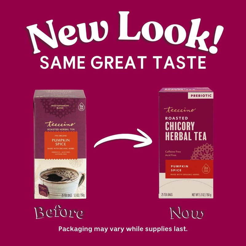 Load image into Gallery viewer, Teeccino - Pumpkin Spice Roasted Herbal Tea

