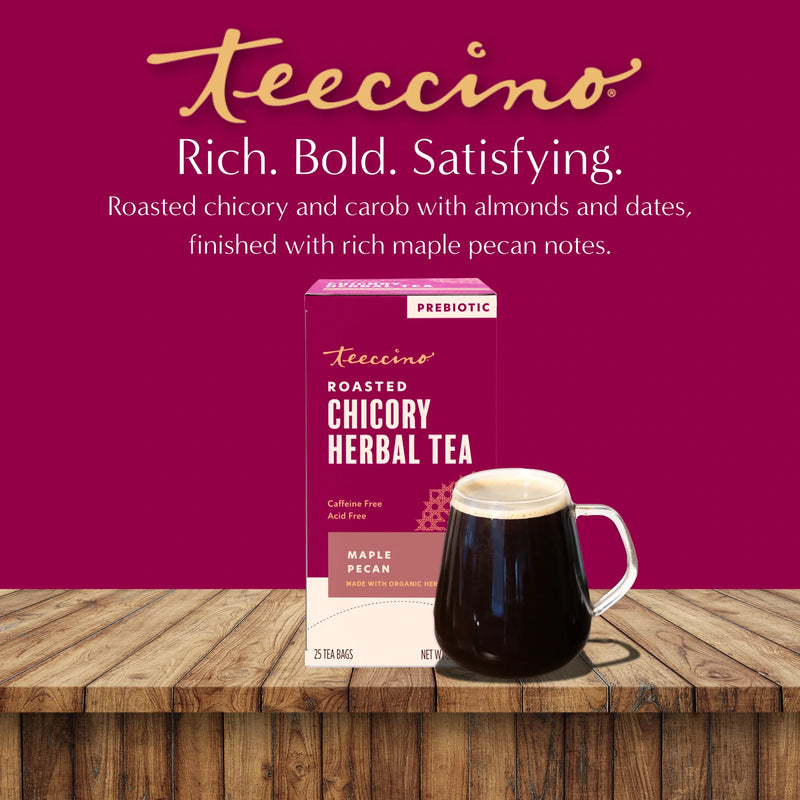 Load image into Gallery viewer, Teeccino - Maple Pecan Roasted Herbal Tea

