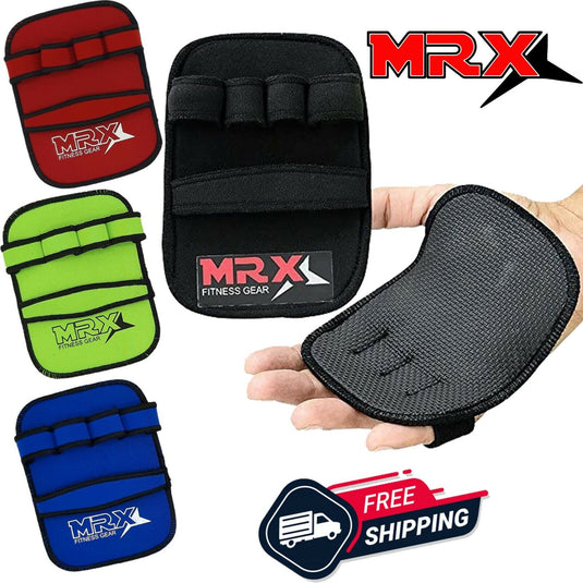 MRX - Weightlifting Grip Pads Gripping Weight Lifting Hand Support