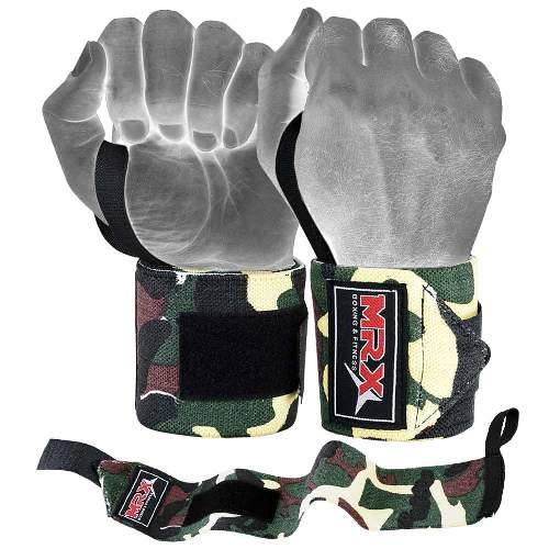 MRX - Weight Lifting Wrist Wraps Bodybuilding Gym Training Lifting Wrap Straps