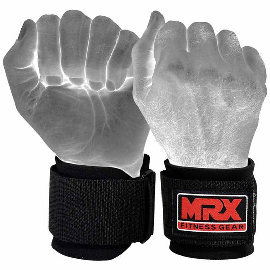 MRX - Weight Lifting Wrist Straps Lifting Wrap Gym Bodybuilding Workout