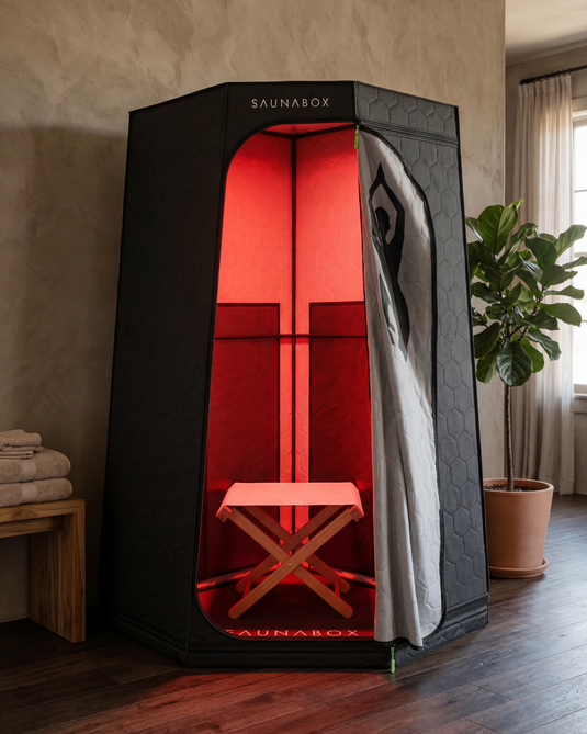 Saunabox - Pulse PRO: Infrared Sauna with Red-Light Therapy