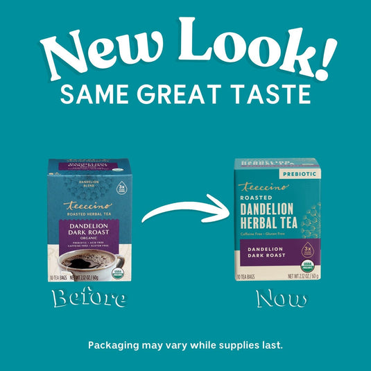 Teeccino - Dandelion Dark Roast Roasted Herbal Tea
