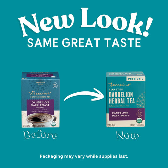 Teeccino - Dandelion Dark Roast Roasted Herbal Tea