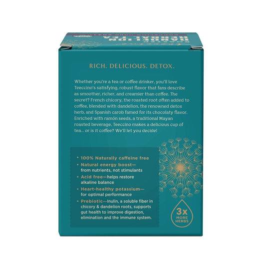Teeccino - Dandelion Dark Roast Roasted Herbal Tea
