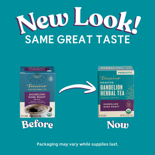 Teeccino - Dandelion Dark Roast Roasted Herbal Tea