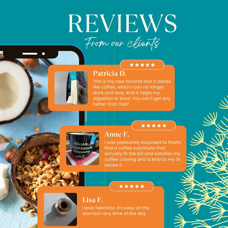 Load image into Gallery viewer, Teeccino - Dandelion Dark Roast Roasted Herbal Tea
