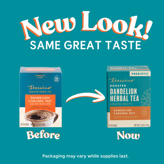 Teeccino - Dandelion Caramel Nut Roasted Herbal Tea