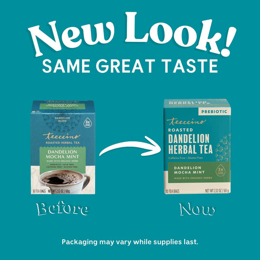 Teeccino - Dandelion Mocha Mint Roasted Herbal Tea