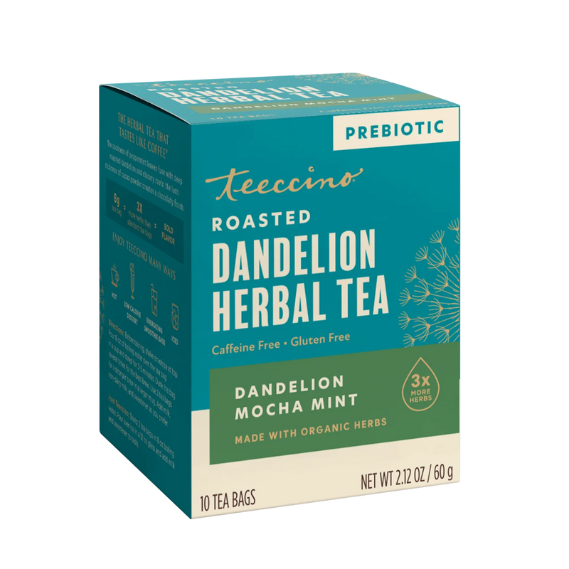 Load image into Gallery viewer, Teeccino - Dandelion Mocha Mint Roasted Herbal Tea
