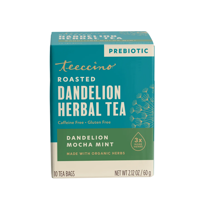 Load image into Gallery viewer, Teeccino - Dandelion Mocha Mint Roasted Herbal Tea
