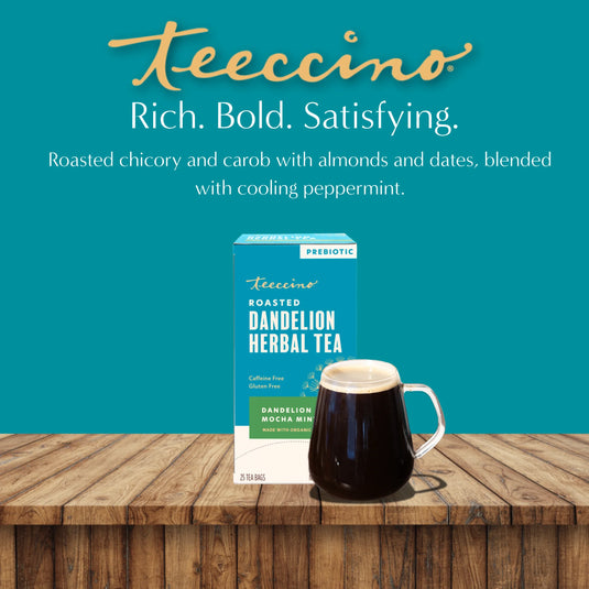 Teeccino - Dandelion Mocha Mint Roasted Herbal Tea