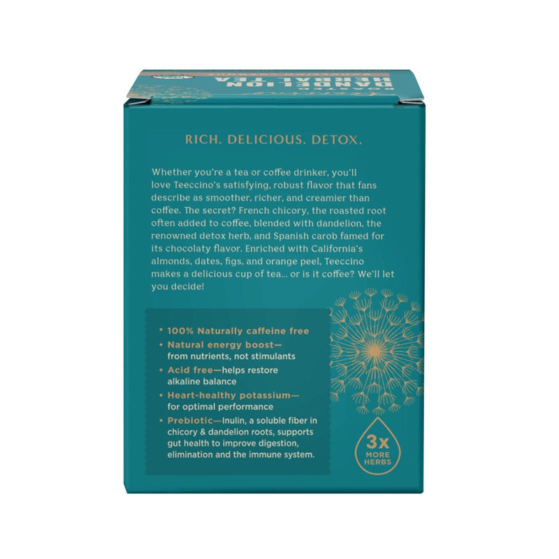 Load image into Gallery viewer, Teeccino - Dandelion Coconut Roasted Herbal Tea
