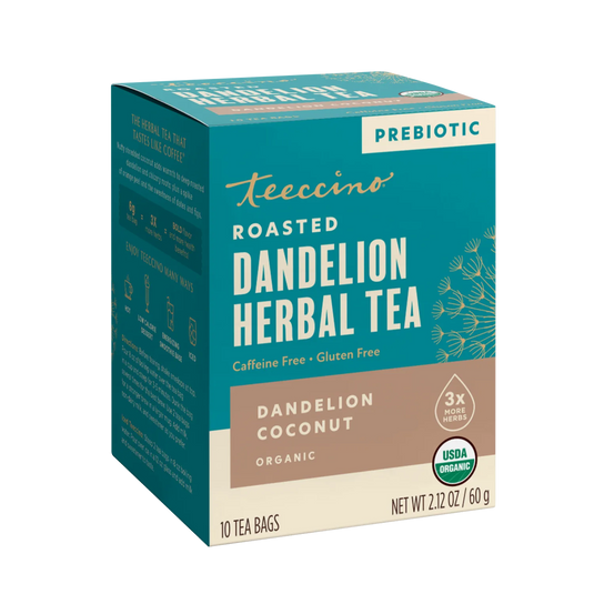 Teeccino - Dandelion Coconut Roasted Herbal Tea