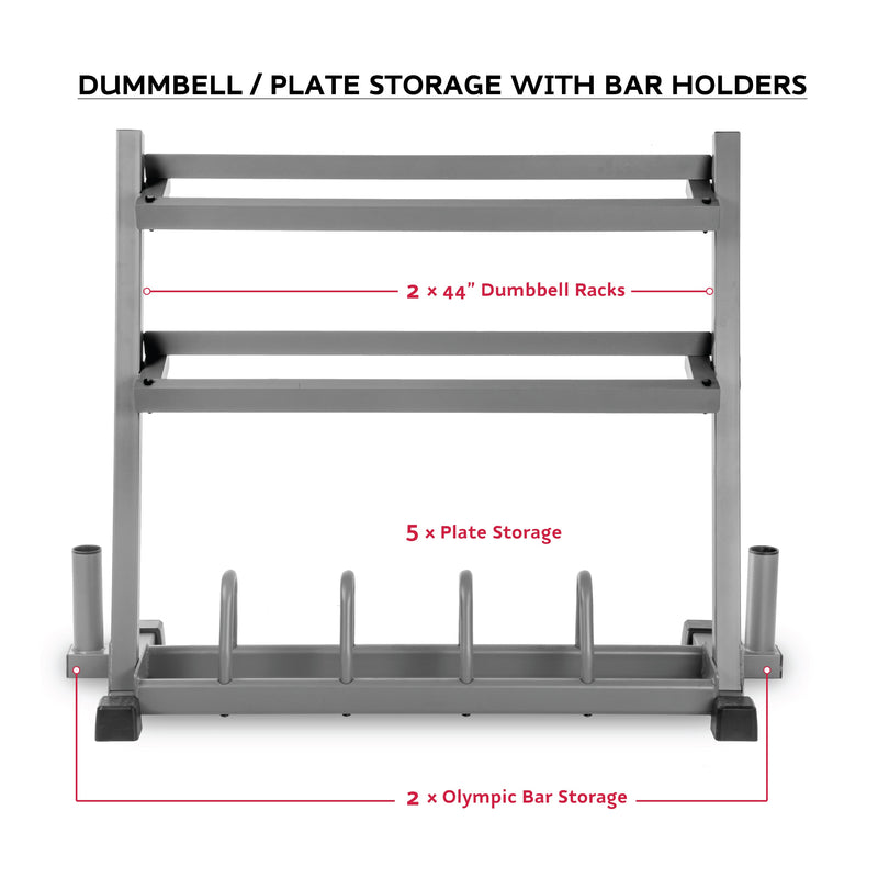 Load image into Gallery viewer, XMARK - All-In-One Storage Solution, Dumbbells, Weight Plates and Barbells
