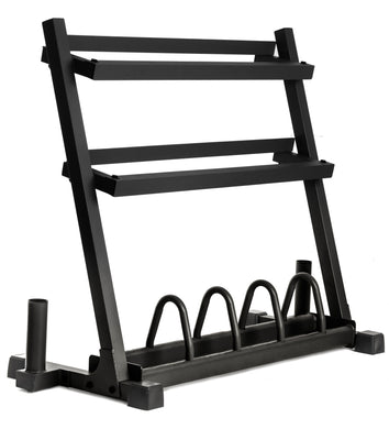 XMARK - All-In-One Storage Solution, Dumbbells, Weight Plates and Barbells