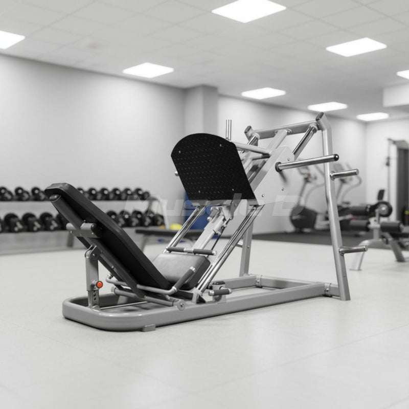 Load image into Gallery viewer, Muscle D Fitness - 45 Degree Roller Bearing Leg Press - Adjustable Back Pad
