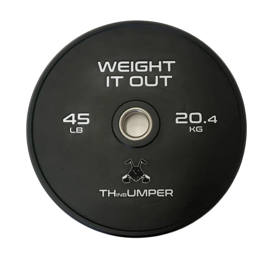 Weight It Out - 'Thumper' Thin Bumper Weight Plate Sets - 175