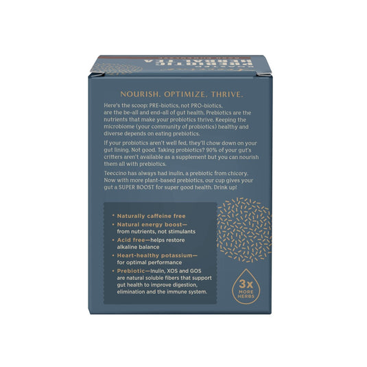Teeccino - Dark Chocolate Prebiotic SuperBoost Herbal Tea