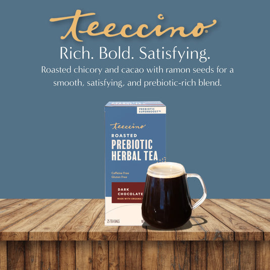 Teeccino - Dark Chocolate Prebiotic SuperBoost Herbal Tea
