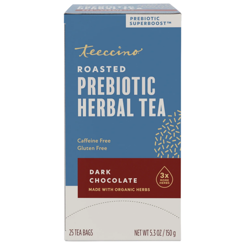 Load image into Gallery viewer, Teeccino - Dark Chocolate Prebiotic SuperBoost Herbal Tea
