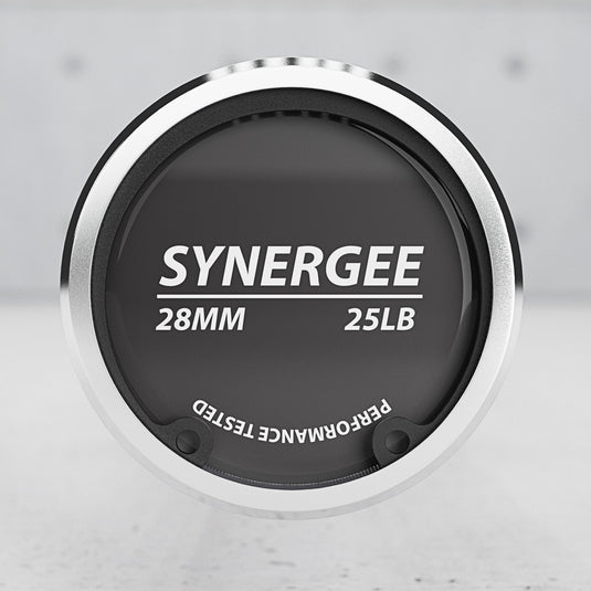 Synergee - 20 lb / 25 lb Olympic Barbell (4 ft / 4'8")