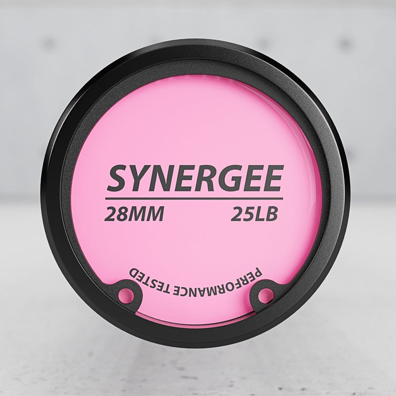Load image into Gallery viewer, Synergee - 20 lb / 25 lb Olympic Barbell (4 ft / 4'8")
