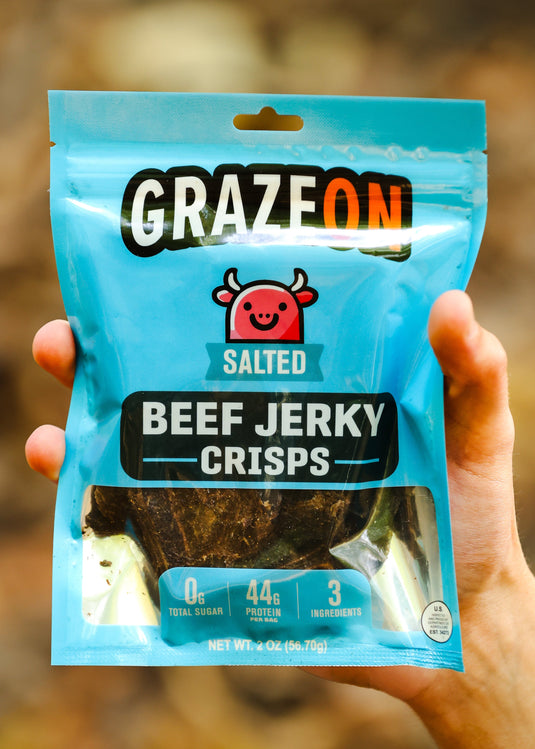 GrazeOn - Salt Beef Crisps (2 oz)