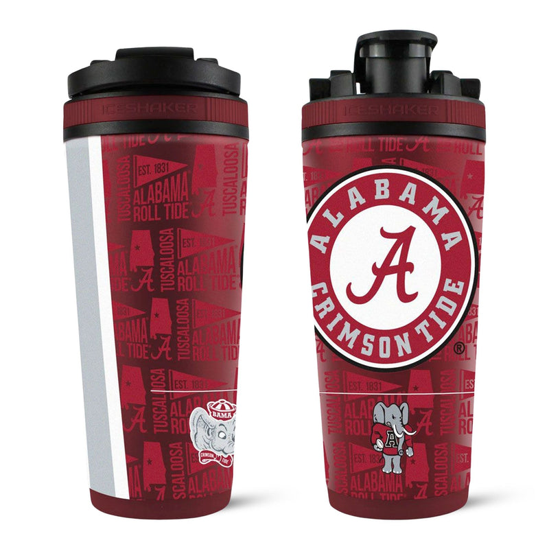 Load image into Gallery viewer, Ice Shaker - Officially Licensed University of Alabama 26oz Ice Shaker
