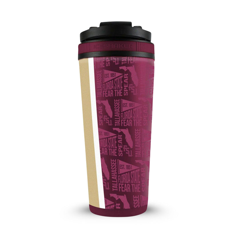 Load image into Gallery viewer, Ice Shaker - Officially Licensed Florida State 26oz Ice Shaker
