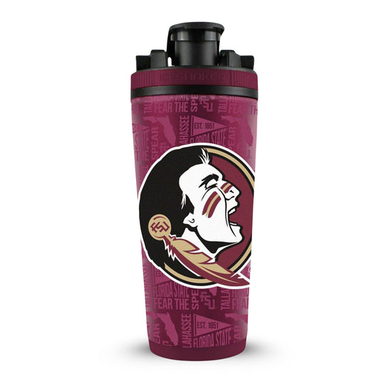 Ice Shaker - Officially Licensed Florida State 26oz Ice Shaker