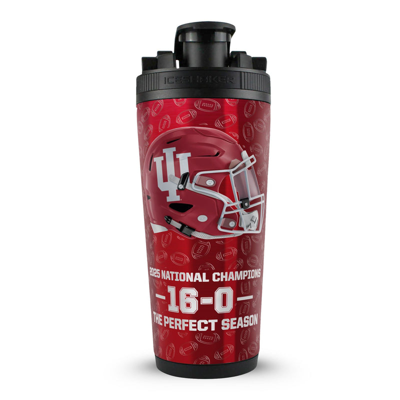 Load image into Gallery viewer, Ice Shaker - NCAA Indiana Hoosiers 2025 The Perfect Season 16-0 4D 26oz Ice Shaker
