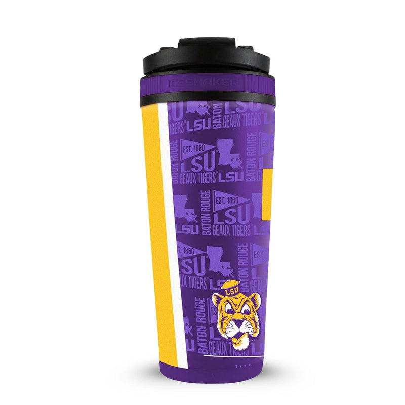 Load image into Gallery viewer, Ice Shaker - Officially Licensed Louisiana State University 26oz Ice Shaker
