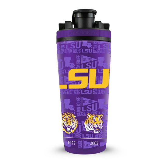 Ice Shaker - Officially Licensed Louisiana State University 26oz Ice Shaker