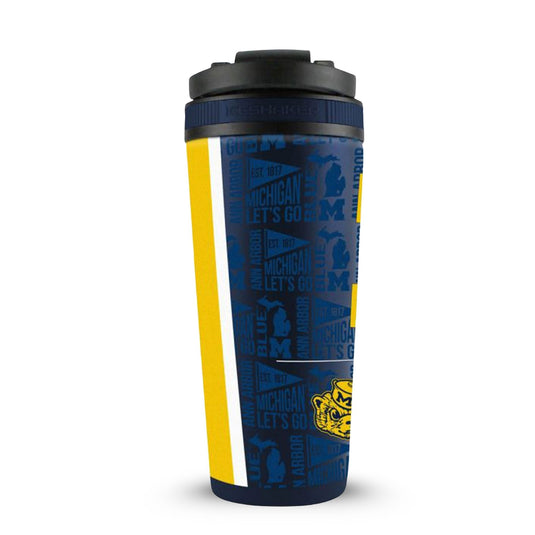 Ice Shaker - The College Vault - Michigan Wolverines 4D Ice Shaker