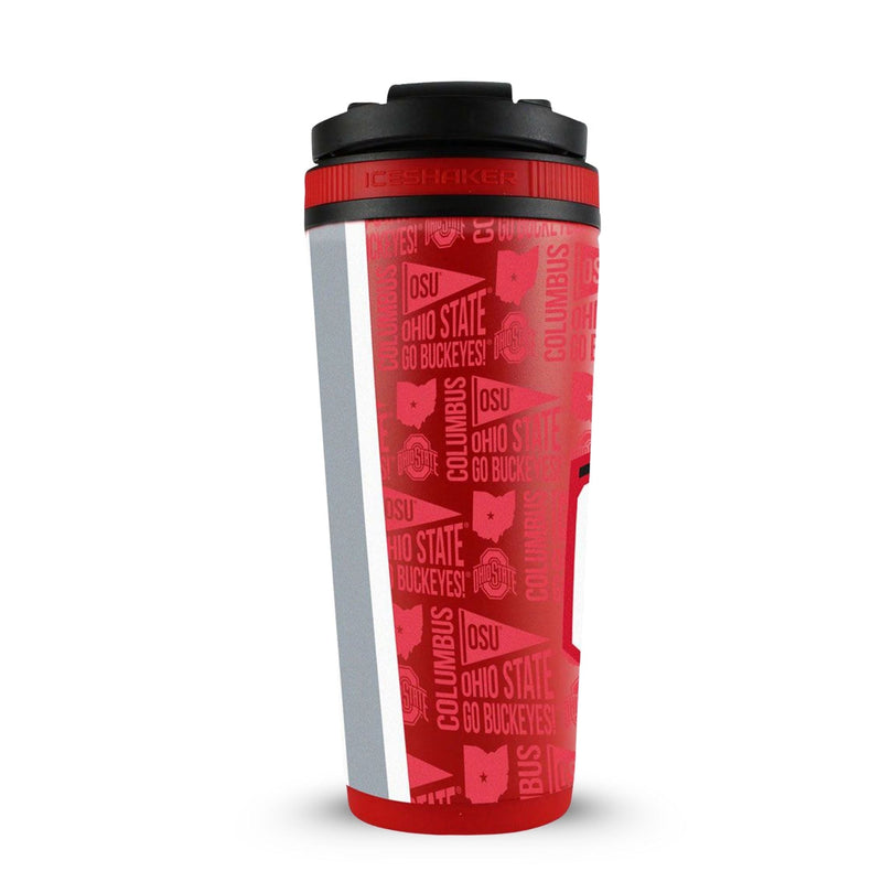 Load image into Gallery viewer, Ice Shaker - Officially Licensed Ohio State 26oz Ice Shaker
