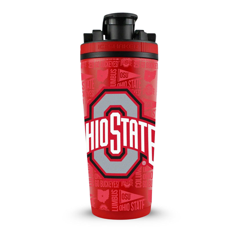 Load image into Gallery viewer, Ice Shaker - Officially Licensed Ohio State 26oz Ice Shaker
