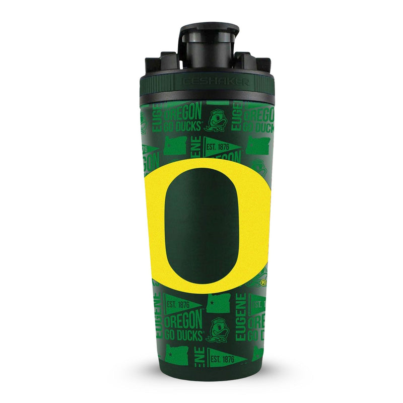 Load image into Gallery viewer, Ice Shaker - Officially Licensed University of Oregon 26oz Ice Shaker
