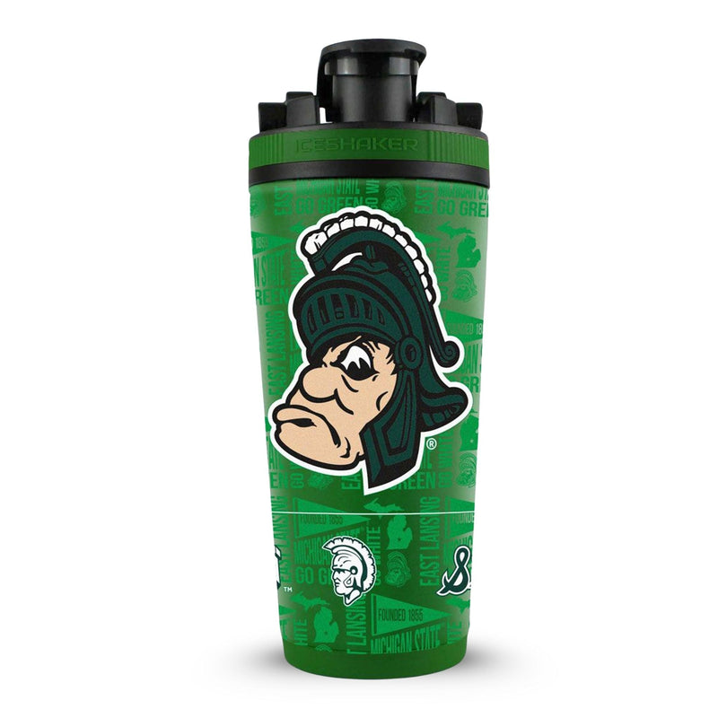 Load image into Gallery viewer, Ice Shaker - Officially Licensed Michigan State 26oz Ice Shaker
