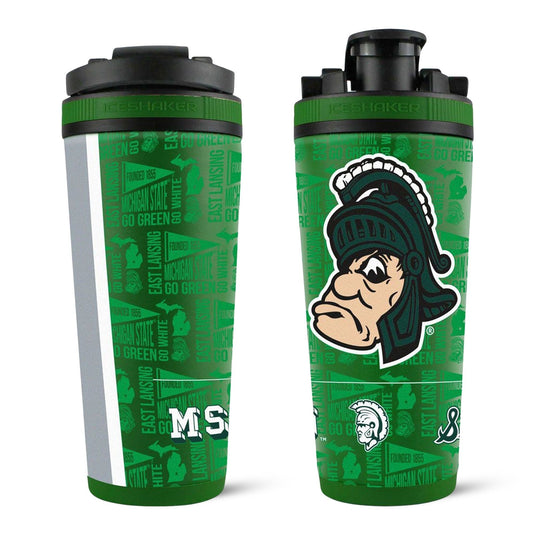 Ice Shaker - Officially Licensed Michigan State 26oz Ice Shaker