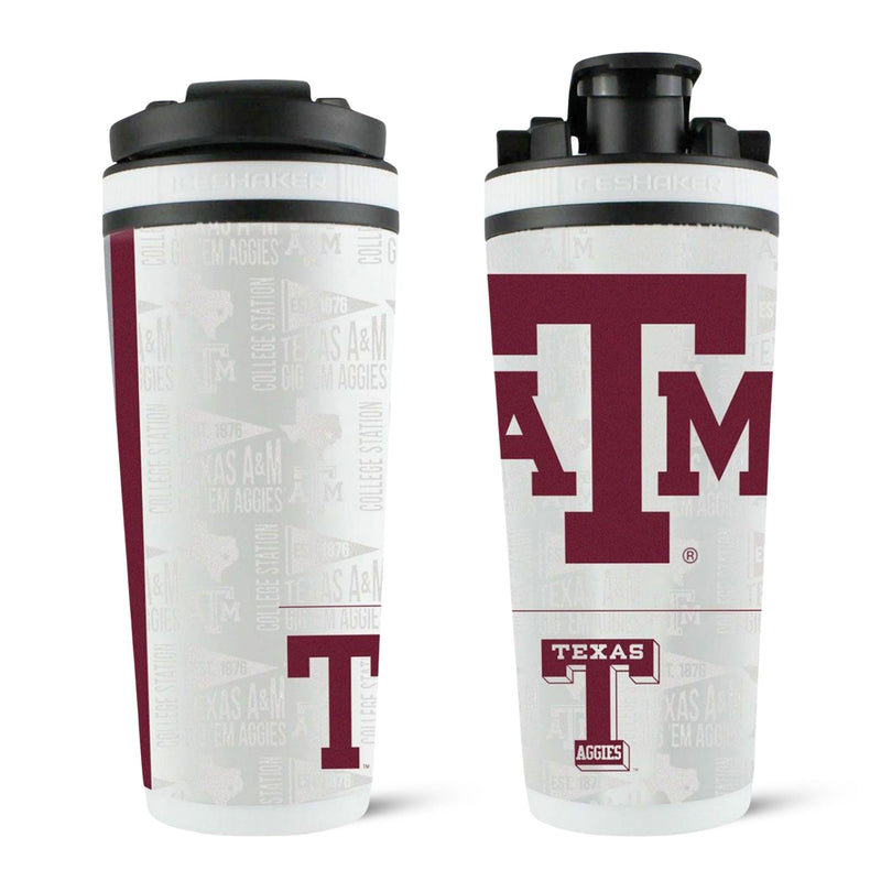Load image into Gallery viewer, Ice Shaker - Officially Licensed Texas A&amp;M University 26oz Ice Shaker
