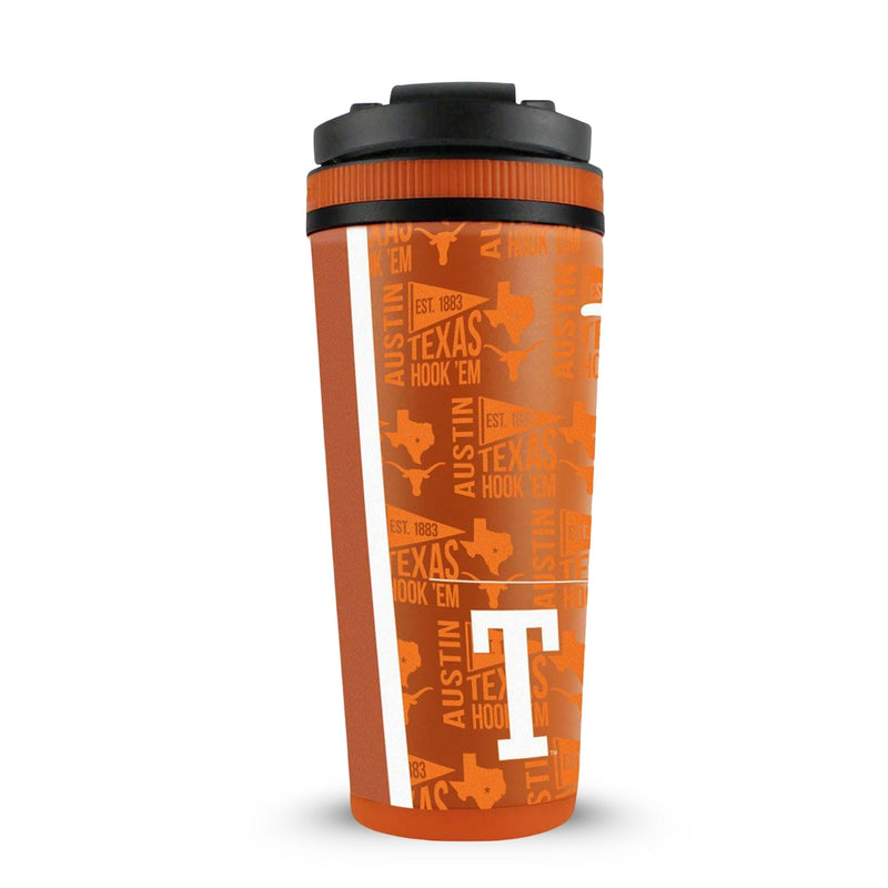 Load image into Gallery viewer, Ice Shaker - Officially Licensed University of Texas 26oz Ice Shaker

