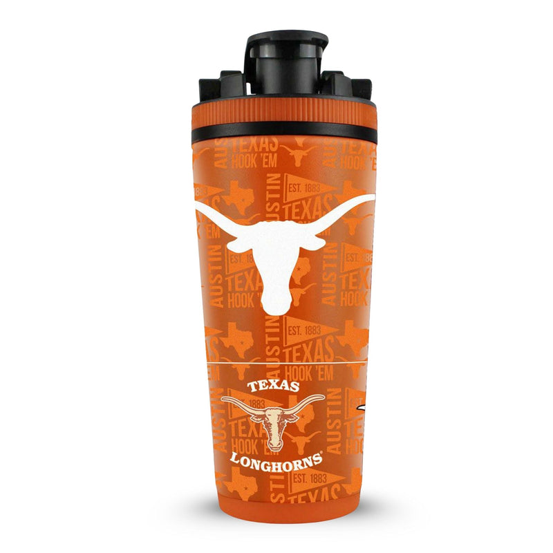 Load image into Gallery viewer, Ice Shaker - Officially Licensed University of Texas 26oz Ice Shaker
