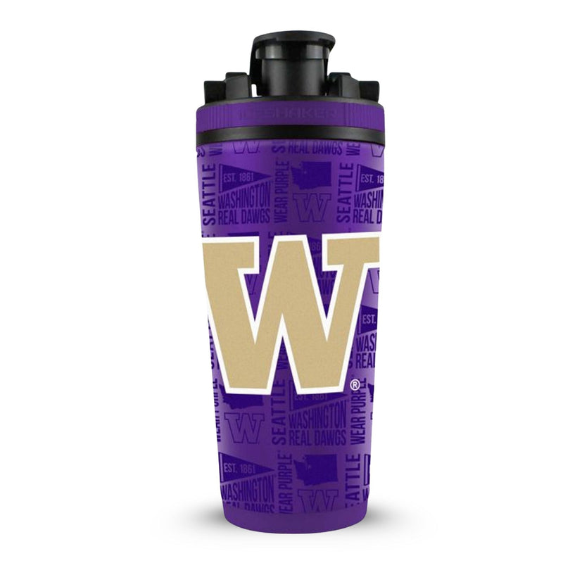 Load image into Gallery viewer, Ice Shaker - Officially Licensed University of Washington 26oz Ice Shaker
