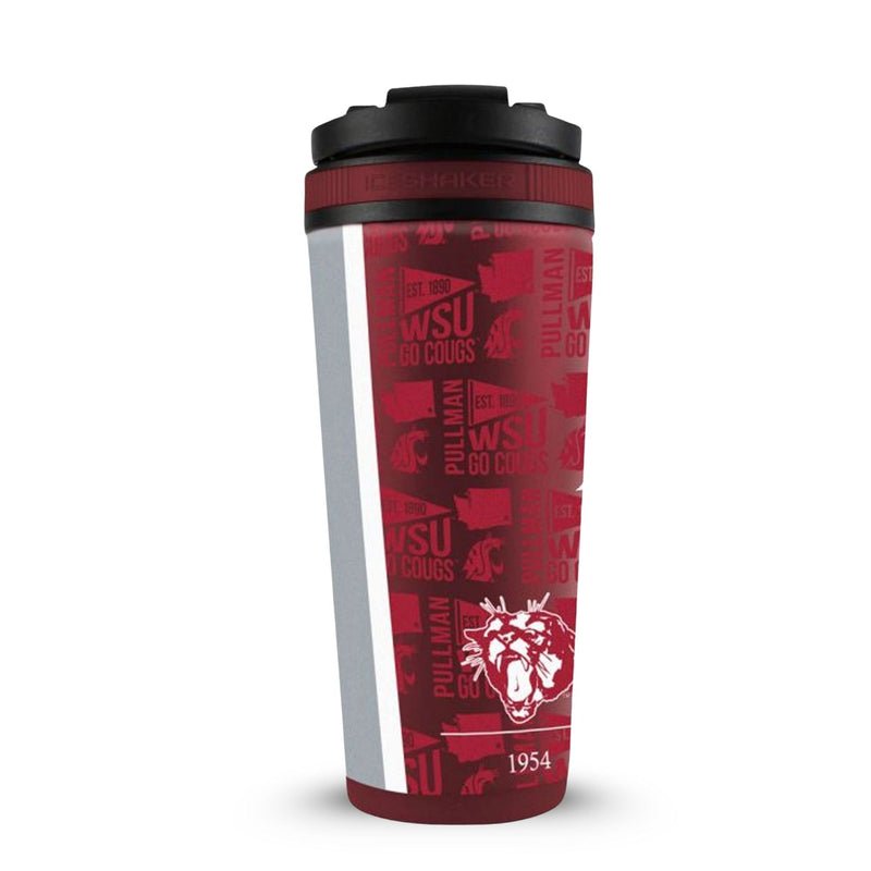 Load image into Gallery viewer, Ice Shaker - Officially Licensed Washington State University 26oz Ice Shaker
