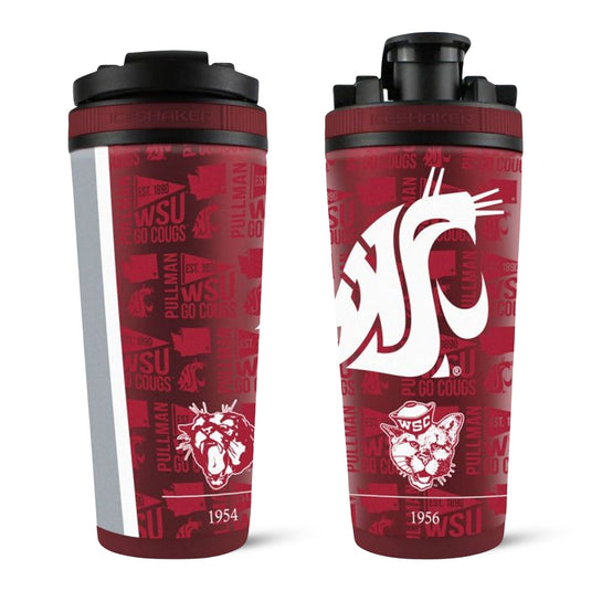 Ice Shaker - Officially Licensed Washington State University 26oz Ice Shaker