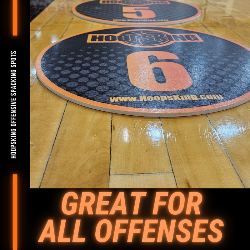 Load image into Gallery viewer, HoopsKing - Offensive Spacing Training Spot Markers | 16"

